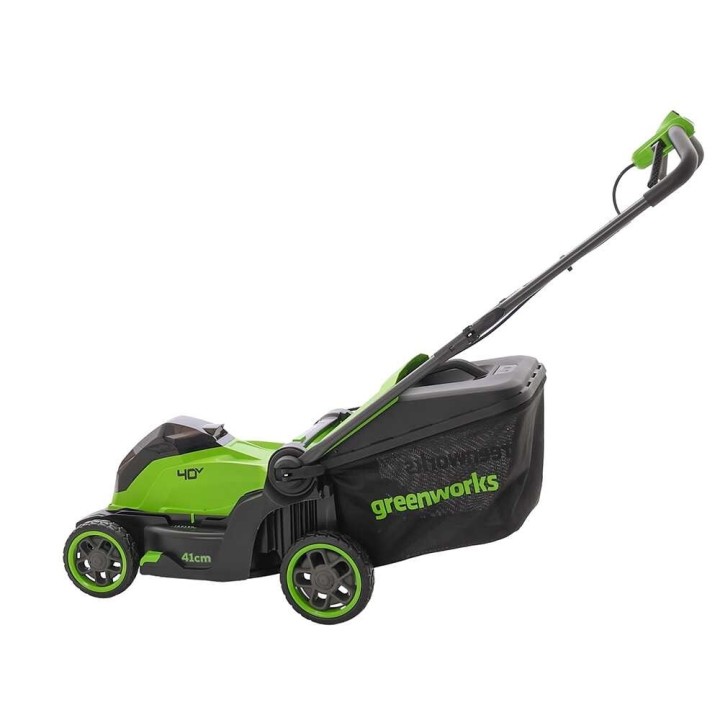 Greenworks LM4104 akkuruohonleikkuri, 40 V, 41 cm, ilman akkua ja laturia