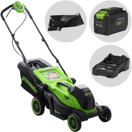 Greenworks LM360D akkuruohonleikkuri 36 cm 48 V 4 Ah 400 m