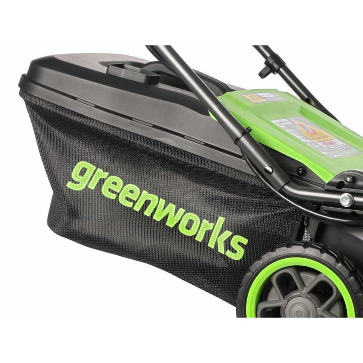 Greenworks LM360D akkuruohonleikkuri, 36 cm, 48 V, 4 Ah, 400 m²