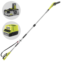 Ryobi RY18PP20A 0 akkukäyttöinen oksasaha teleskooppivarsi 20 cm 18 V