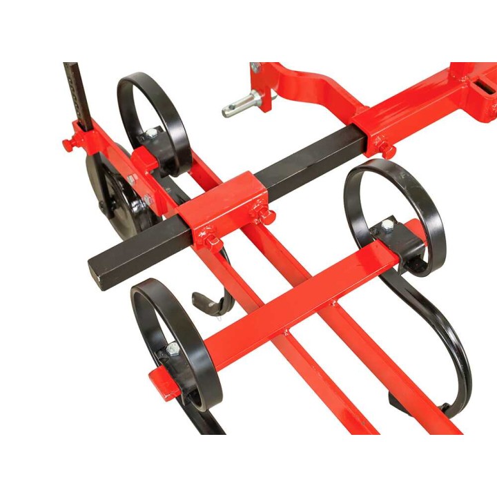 VBR-T3 vibrokultivaattori, 6 piikkiä, 150 cm, 15–25 HP traktoreille