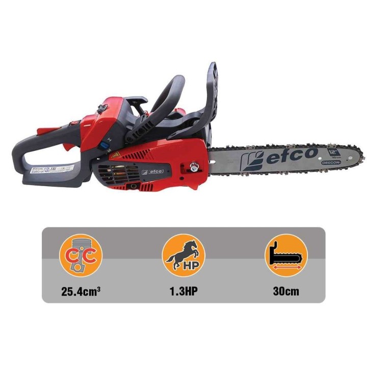 Efco MTT 2500 R moottorisaha, 30 cm, 25,4 cm³, 1,3 HP