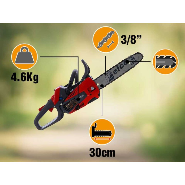 Efco MTT 2500 R moottorisaha, 30 cm, 25,4 cm³, 1,3 HP