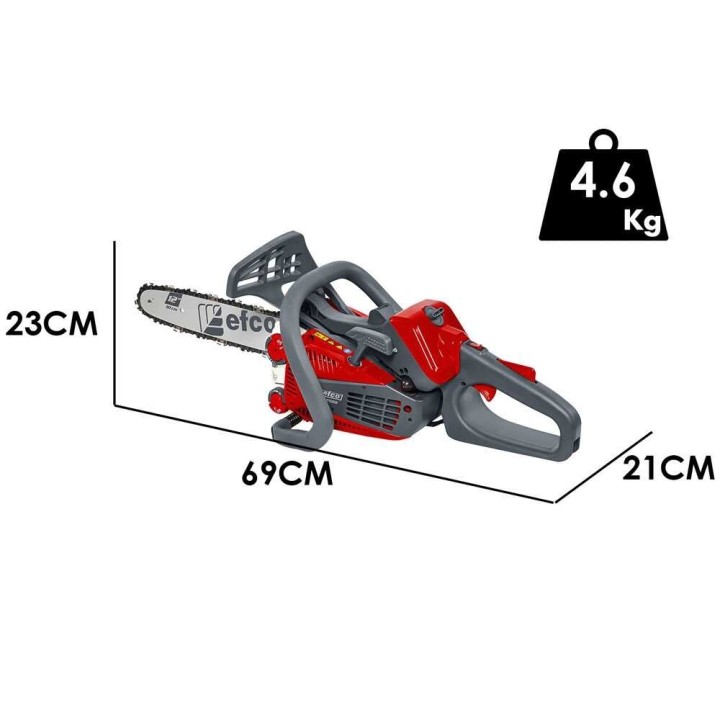 Efco MTT 2500 R moottorisaha, 30 cm, 25,4 cm³, 1,3 HP