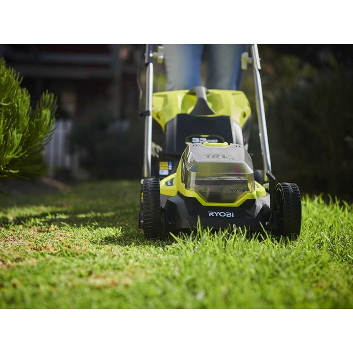 Ryobi OLM1833B akkuruohonleikkuri, 33 cm, 18 V, 4 Ah