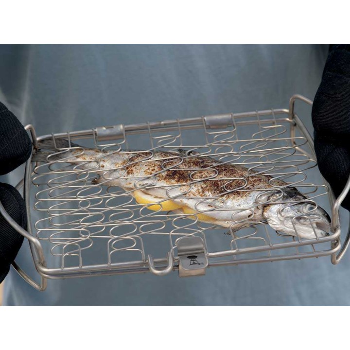 Weber 6470 pieni kaloritilä kalalle, ruostumaton teräs