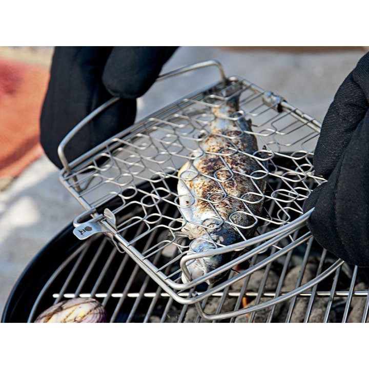Weber 6470 pieni kaloritilä kalalle, ruostumaton teräs