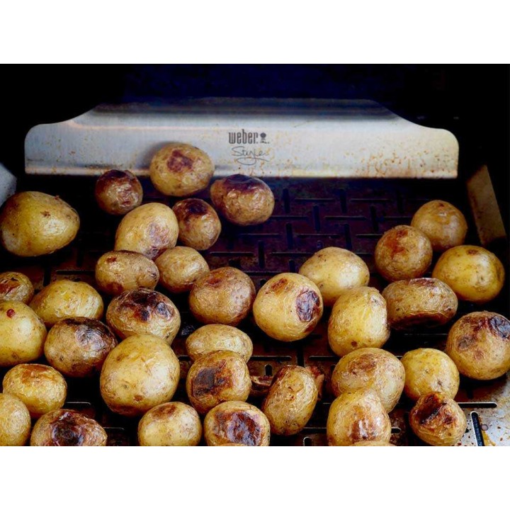 Weber 6435 Deluxe -grillilevy, ruostumatonta terästä, 30 × 44 cm