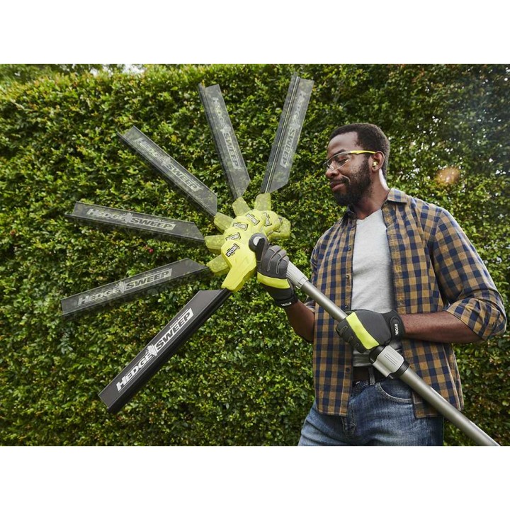 Ryobi RY18PHT40A-0 akkukäyttöinen teleskooppipensasleikkuri, 18 V, 40 cm