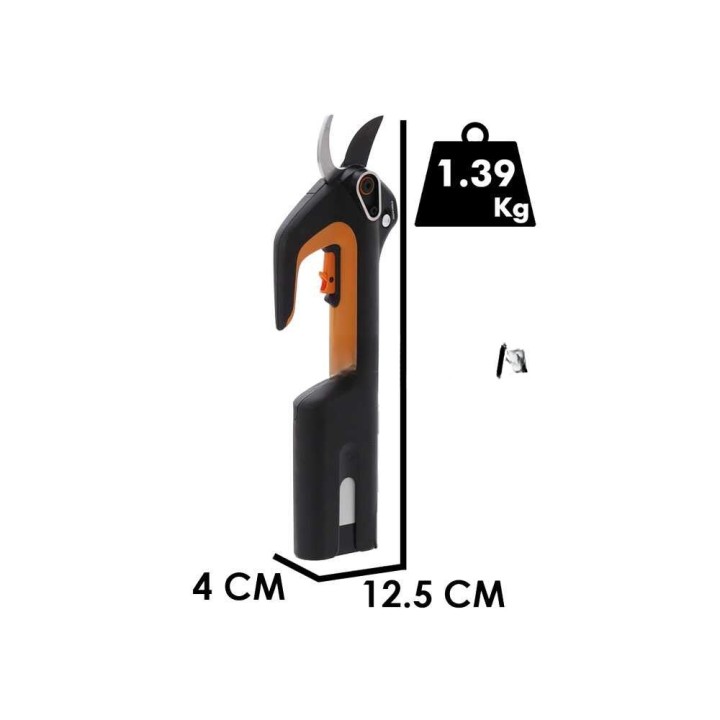 Fiskars ePruner L Bypass sähköoksasakset, enintään 30 mm, ilman akkua ja laturia