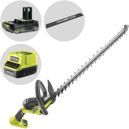 Ryobi RY18HT55A 120 akkukäyttöinen pensasleikkuri 55 cm 18 V 2 Ah