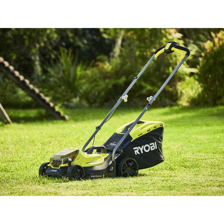 Ryobi OLM1833B akkuruohonleikkuri, 33 cm, 18 V, ilman akkua ja laturia