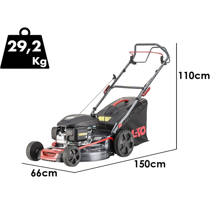 AL-KO Easy 5.16 SP-H ruohonleikkuri, Honda GCVx 145, 51 cm, 4-in-1