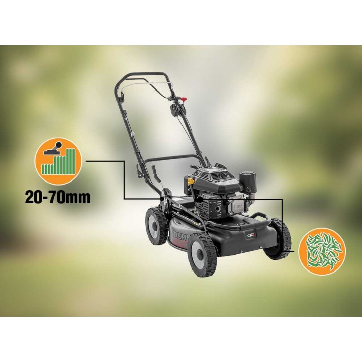 GRINDER Pro Max 4x4 52 bioleikkaava ruohonleikkuri, Kohler CV224, 52 cm