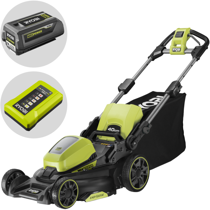 Ryobi RY36LM40A 140 akkuruohonleikkuri 36 V 4 Ah 40 cm