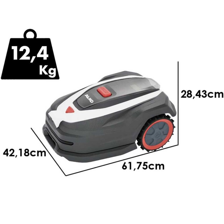 AL-KO Robolinho 1000 VISION Comfort robottiruohonleikkuri, 18 V, ilman rajakaapelia