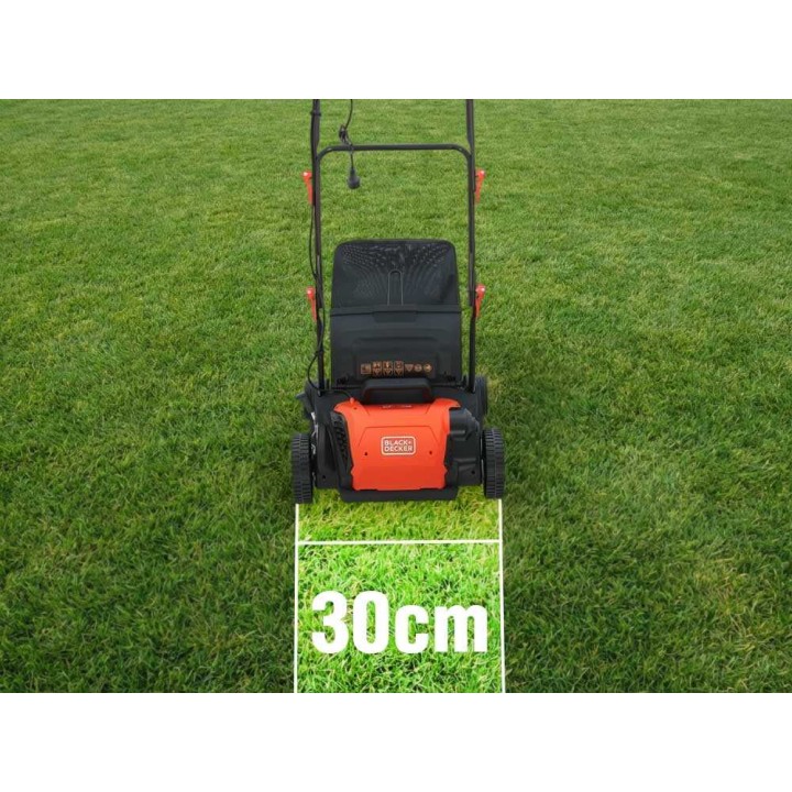 Black & Decker BEOEP320-QS sähköinen arieggiaattori ja scarifier, 1 200 W, 30 cm, 230 V