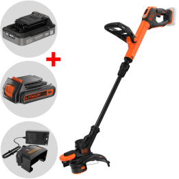 Black Decker BCST918D1 QW akkutrimmeri 18 V 28 cm 2 Ah
