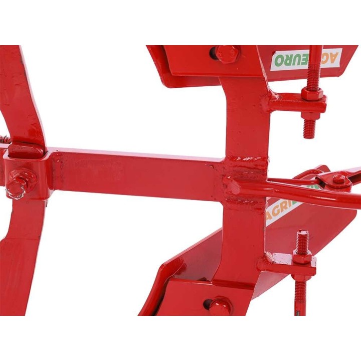 V180-05 käännettävä aura motokultivaattorille, 69 cm, 6–10 HP, kahden pultin kiinnitys