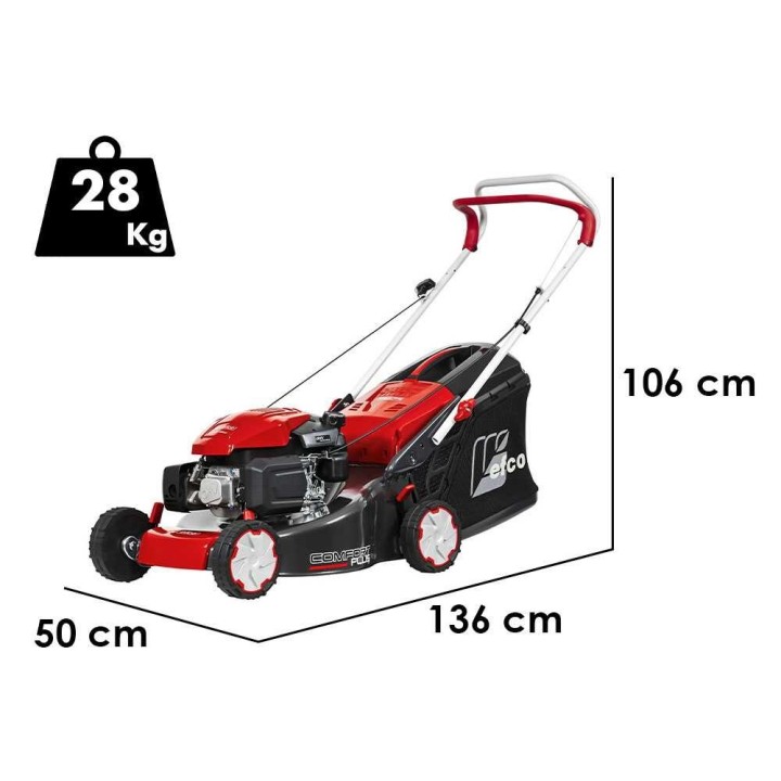 Efco LR 48 PK Comfort Plus ruohonleikkuri, 139 cm³, 46 cm, 70 l