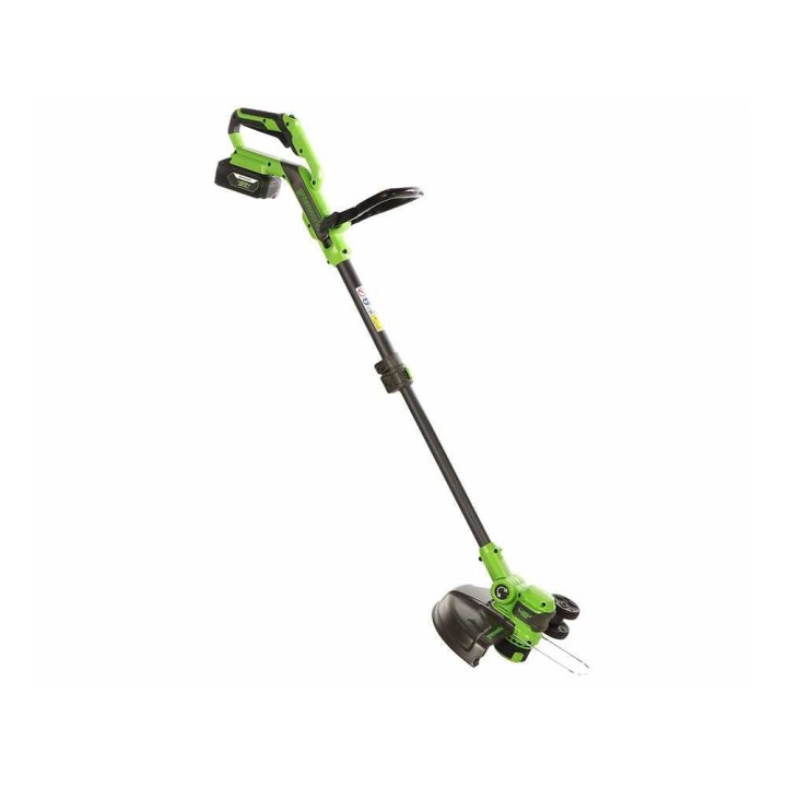 Greenworks G48GTE30IIK2 akkukäyttöinen reunaleikkuri, 48 V, 2 Ah, 30 cm
