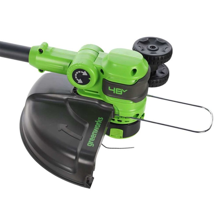 Greenworks G48GTE30IIK2 akkukäyttöinen reunaleikkuri, 48 V, 2 Ah, 30 cm