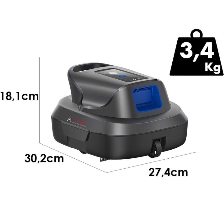 MOVA R10 akkukäyttöinen allasimurobotti, 80 m², 5 700 l/h