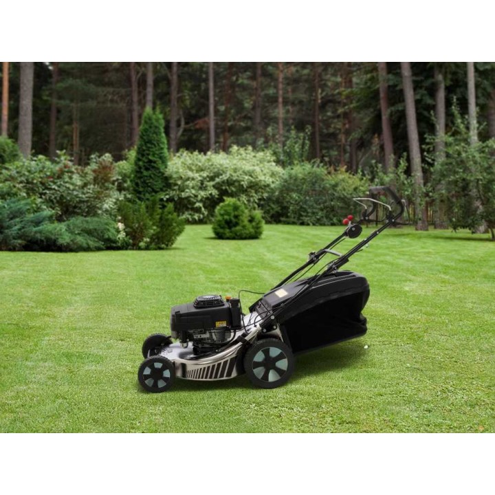 Marina Systems MX 57 SK 3V vetävä bensiiniruohonleikkuri, 57 cm, Kawasaki FJ180V 6 HP