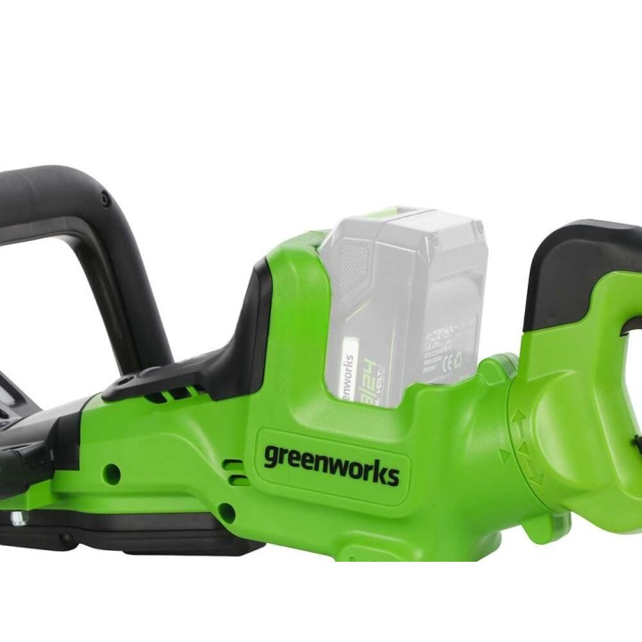 Greenworks HT48DL00-01 akkupensasleikkuri, 66 cm, 48 V, ilman akkua ja laturia