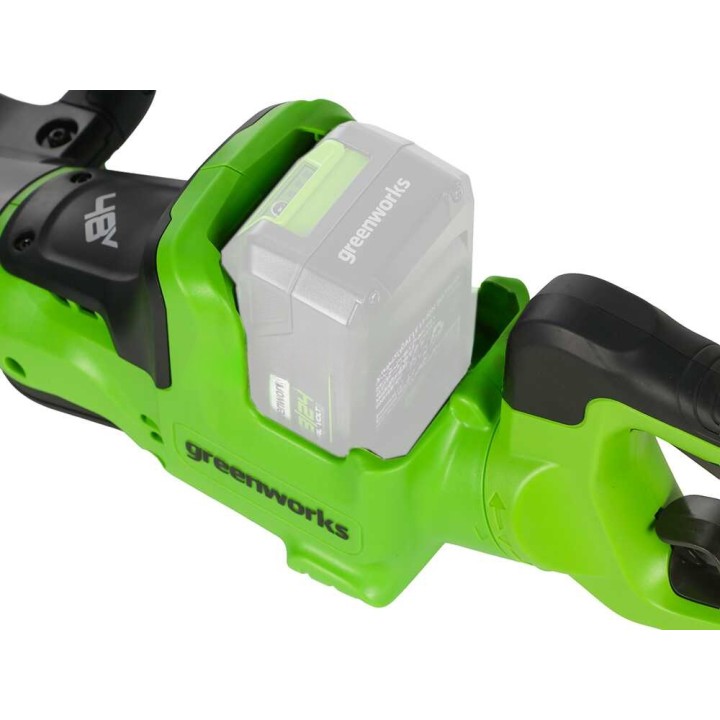 Greenworks HT48DL00-01 akkupensasleikkuri, 66 cm, 48 V, ilman akkua ja laturia