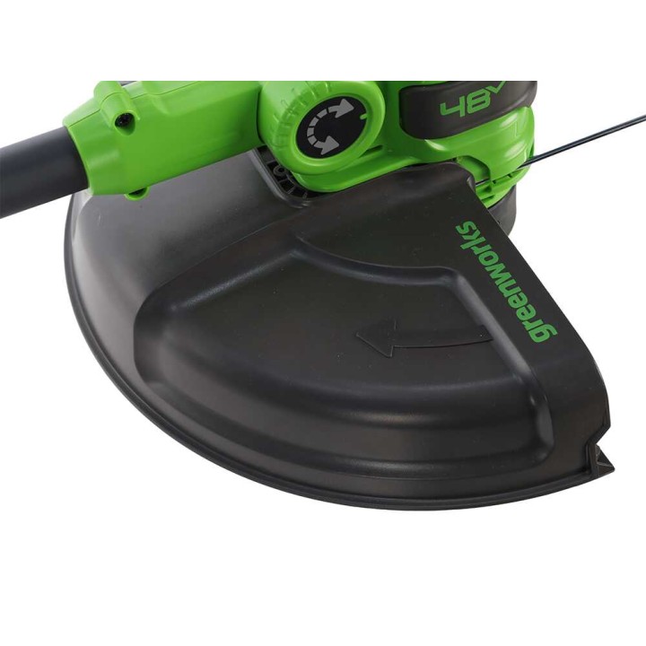 Greenworks G48GTE30IIK2 akkuruohotrimmeri, 48 V, 30 cm, ilman akkua ja laturia