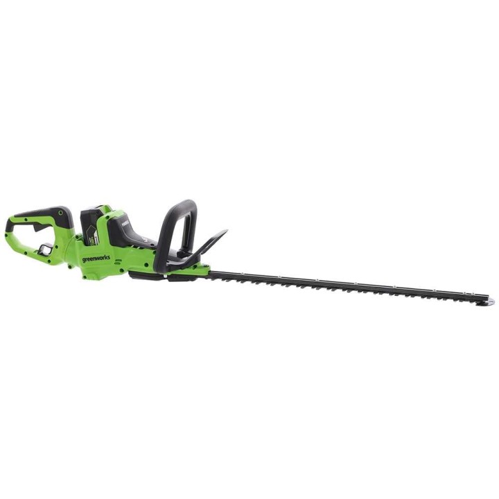 Greenworks HT48DL210-01 akkukäyttöinen pensasleikkuri, 48 V, 66 cm, 2 Ah