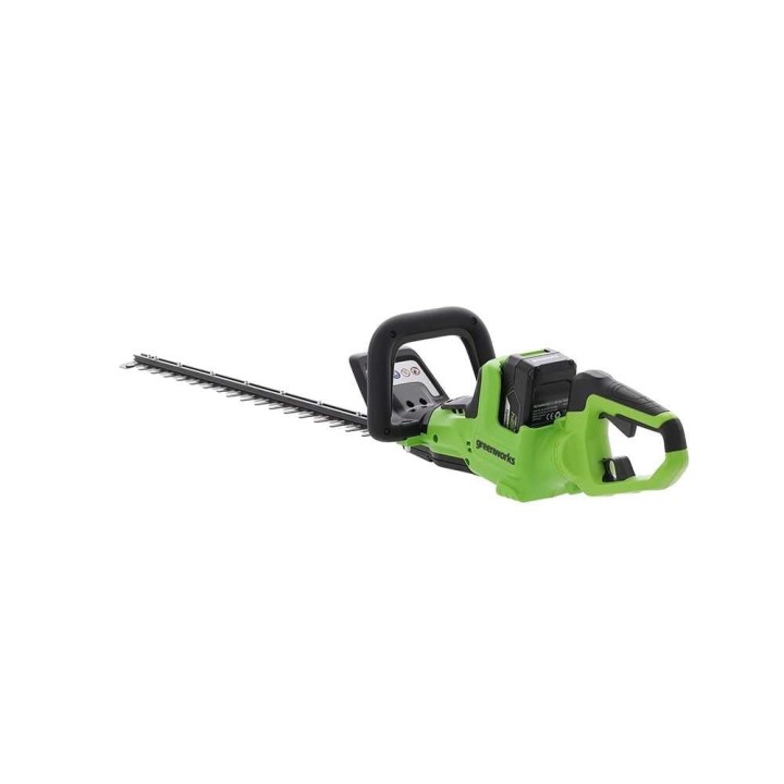 Greenworks HT48DL210-01 akkukäyttöinen pensasleikkuri, 48 V, 66 cm, 2 Ah