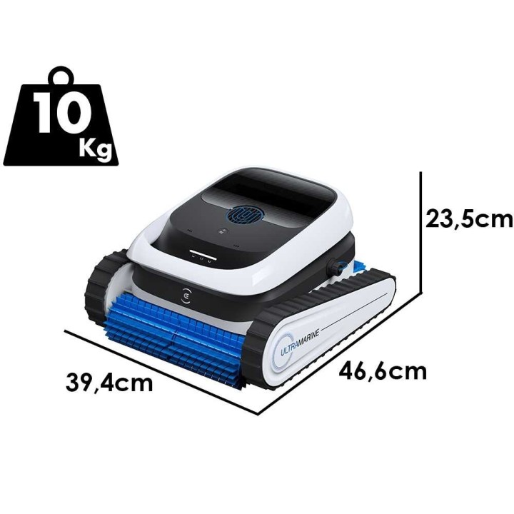 Ecovacs ULTRAMARINE P1 allasrobotti, akkukäyttöinen, sovellushallinta