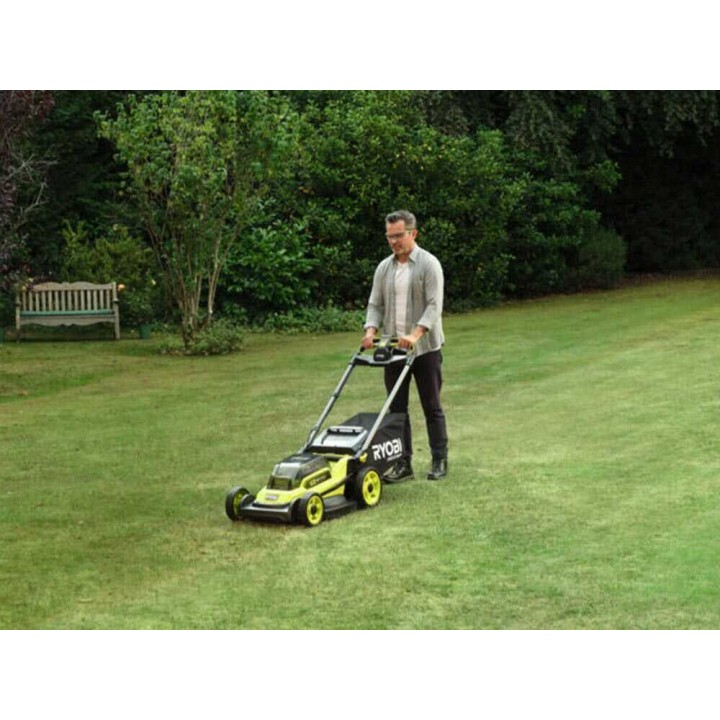 Ryobi RY18LMXSP51A-0 akkuruohonleikkuri, 51 cm, 18 V, ilman akkuja ja laturia