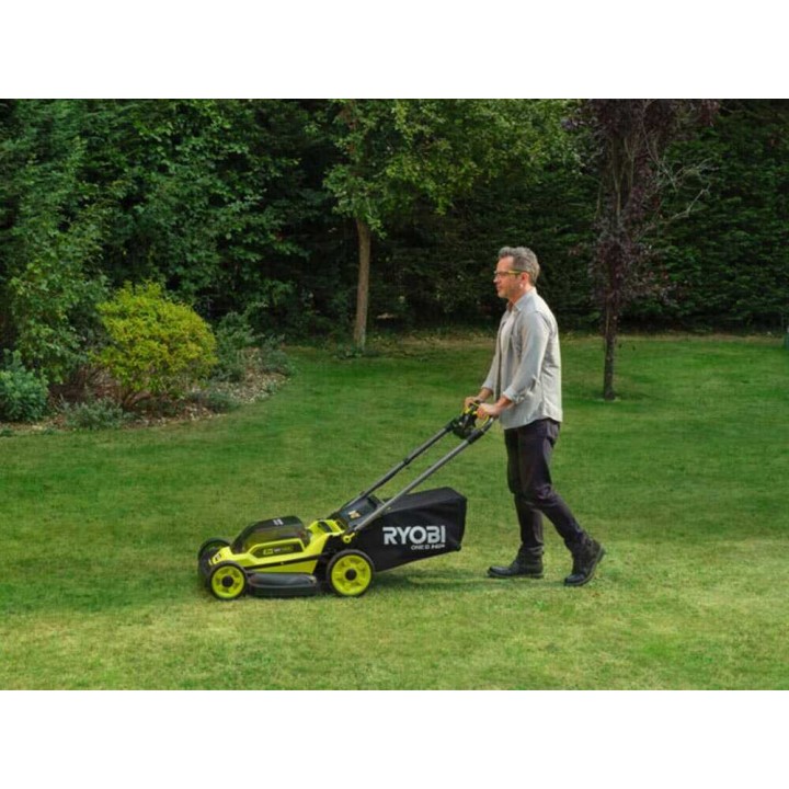 Ryobi RY18LMXSP51A-0 akkuruohonleikkuri, 51 cm, 18 V, ilman akkuja ja laturia