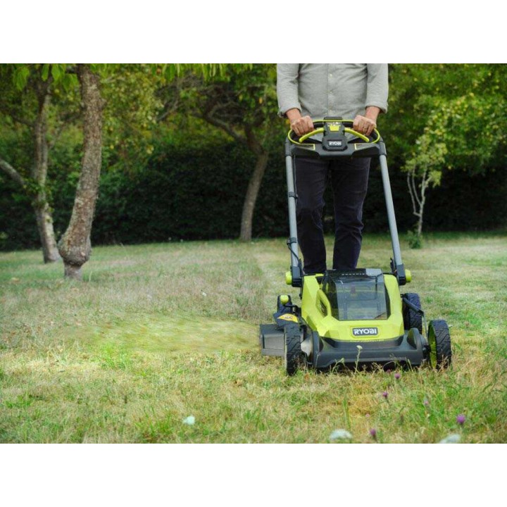 Ryobi RY18LMXSP51A-0 akkuruohonleikkuri, 51 cm, 18 V, ilman akkuja ja laturia