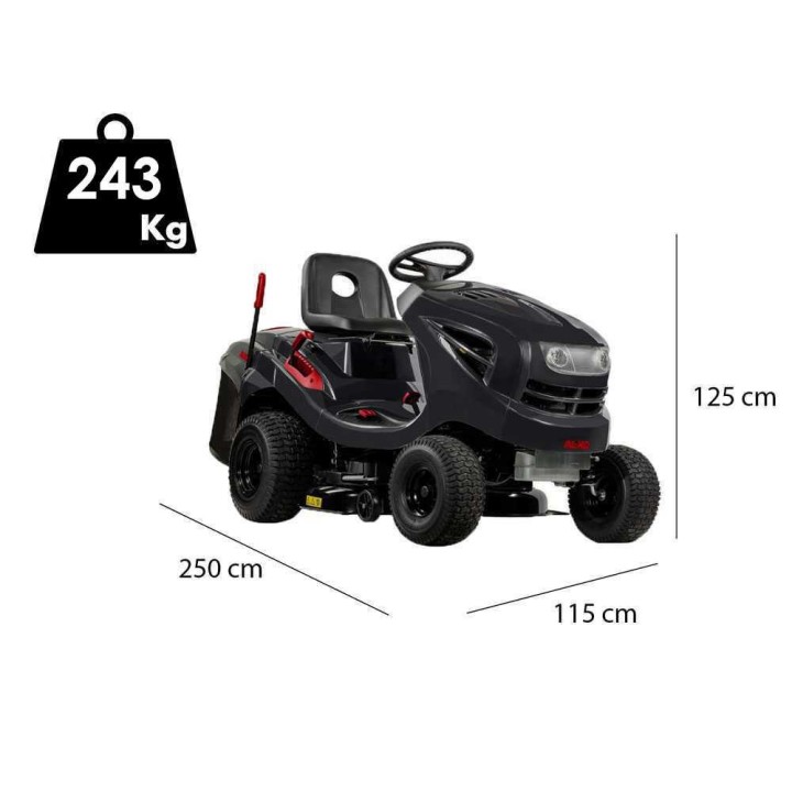 AL-KO T18-103.4 HD-A V2 ajoleikkuri, hydrostaattinen, 103 cm, 220 l