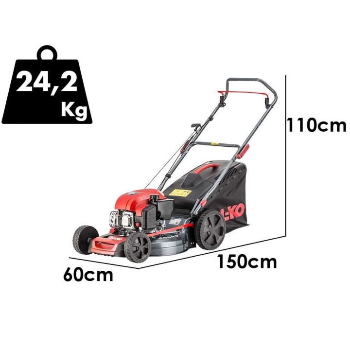 AL-KO Easy 4.66 P-D bensiinikäyttöinen ruohonleikkuri, 131 cm³, 46 cm, 4-in-1