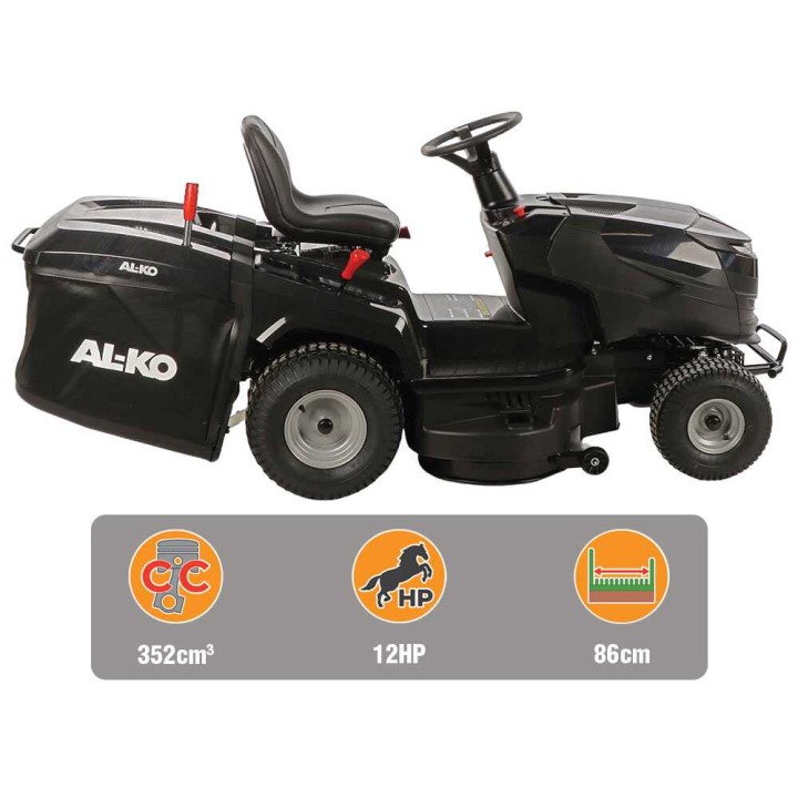 AL-KO Easy 13-86.6 M-A ajoleikkuri, 12 HP, 86 cm, 250 l, 5+1-vaihteisto