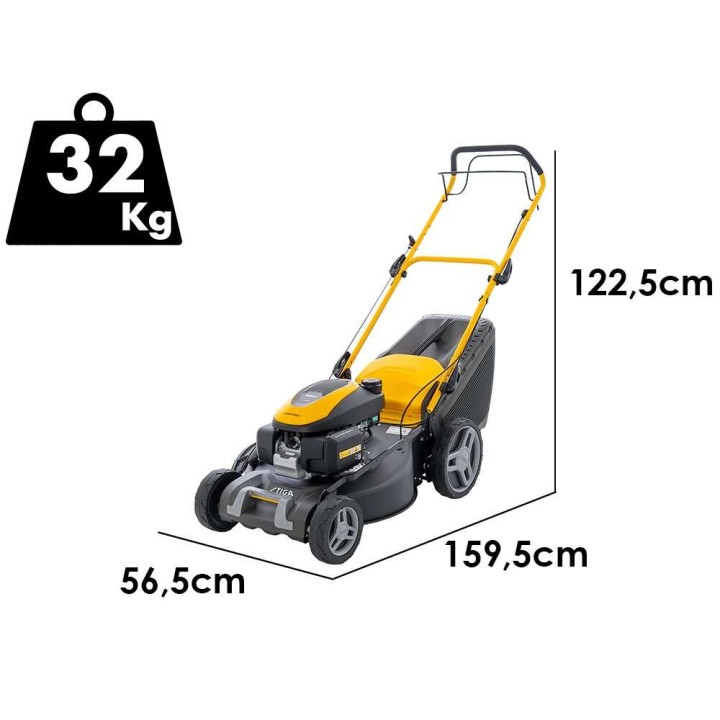 Stiga Combi 53 SQ H bensiiniruohonleikkuri, 51 cm, Honda GCVx 170, takaveto