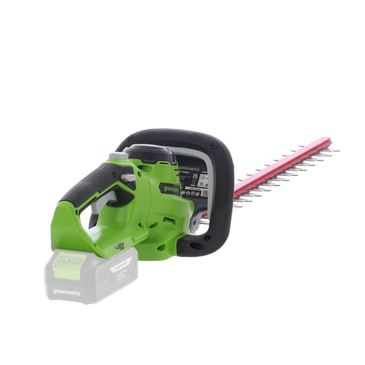 Greenworks G48HT akkupensasleikkuri, 51 cm, 48 V, ilman akkua ja laturia