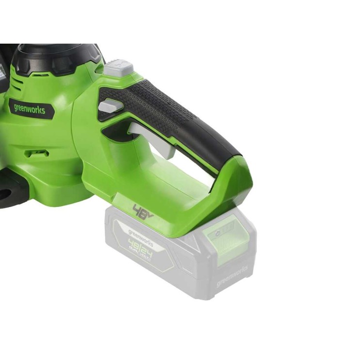 Greenworks G48HT akkupensasleikkuri, 51 cm, 48 V, ilman akkua ja laturia