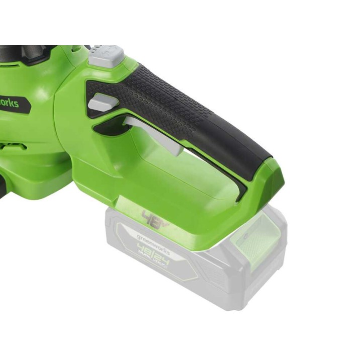 Greenworks G48HT akkupensasleikkuri, 51 cm, 48 V, ilman akkua ja laturia