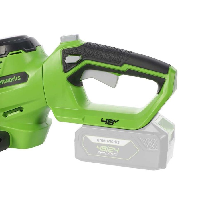 Greenworks G48HT akkupensasleikkuri, 51 cm, 48 V, ilman akkua ja laturia