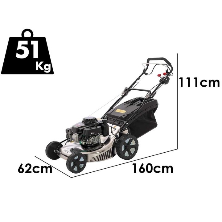 Marina Systems MX 57 SH 3V vetävä ruohonleikkuri, Honda GXV160, 57 cm, 6 HP