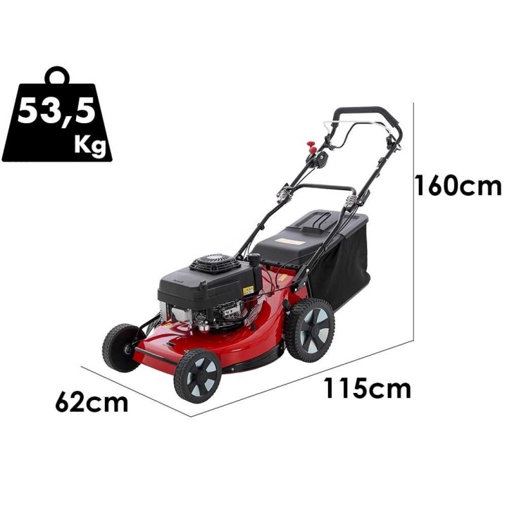 Marina Systems AGRI 57 SKW 3V ZHW -ruohonleikkuri, Kawasaki FJ180, 57 cm, 3 vaihdetta