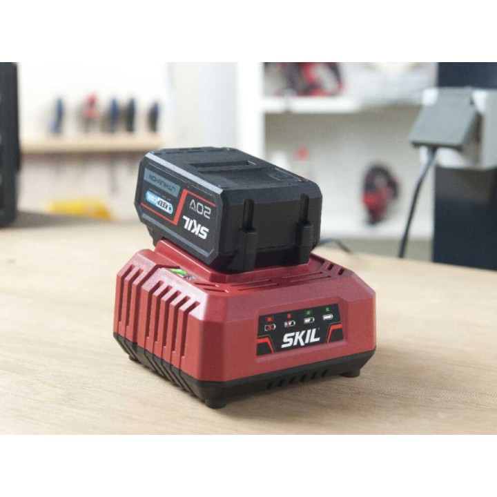 SKIL 3122 AA -laturi PWRCORE 20 -akuille, 20 V, 2,4 A