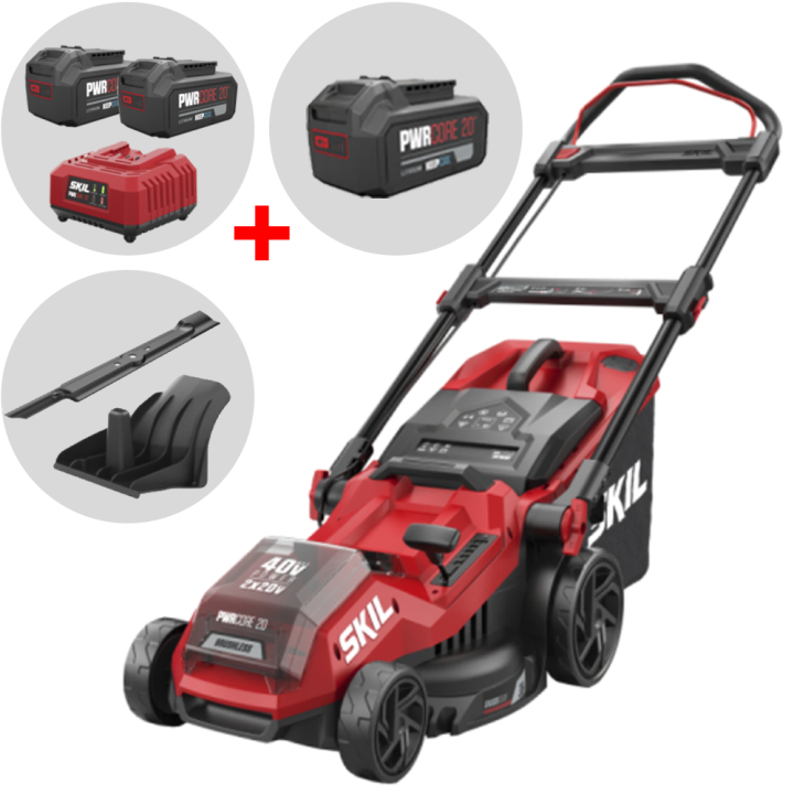 SKIL 0135 BA akkuruohonleikkuri 38 cm 2 20 V 4 Ah