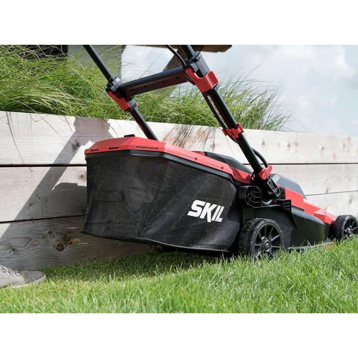 SKIL 0135 BA akkuruohonleikkuri, 38 cm, 2 × 20 V, 4 Ah